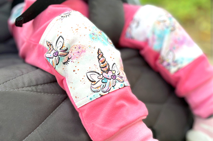 Maskáčová kolekce dětského oblečení Dětské SLIM tepláky